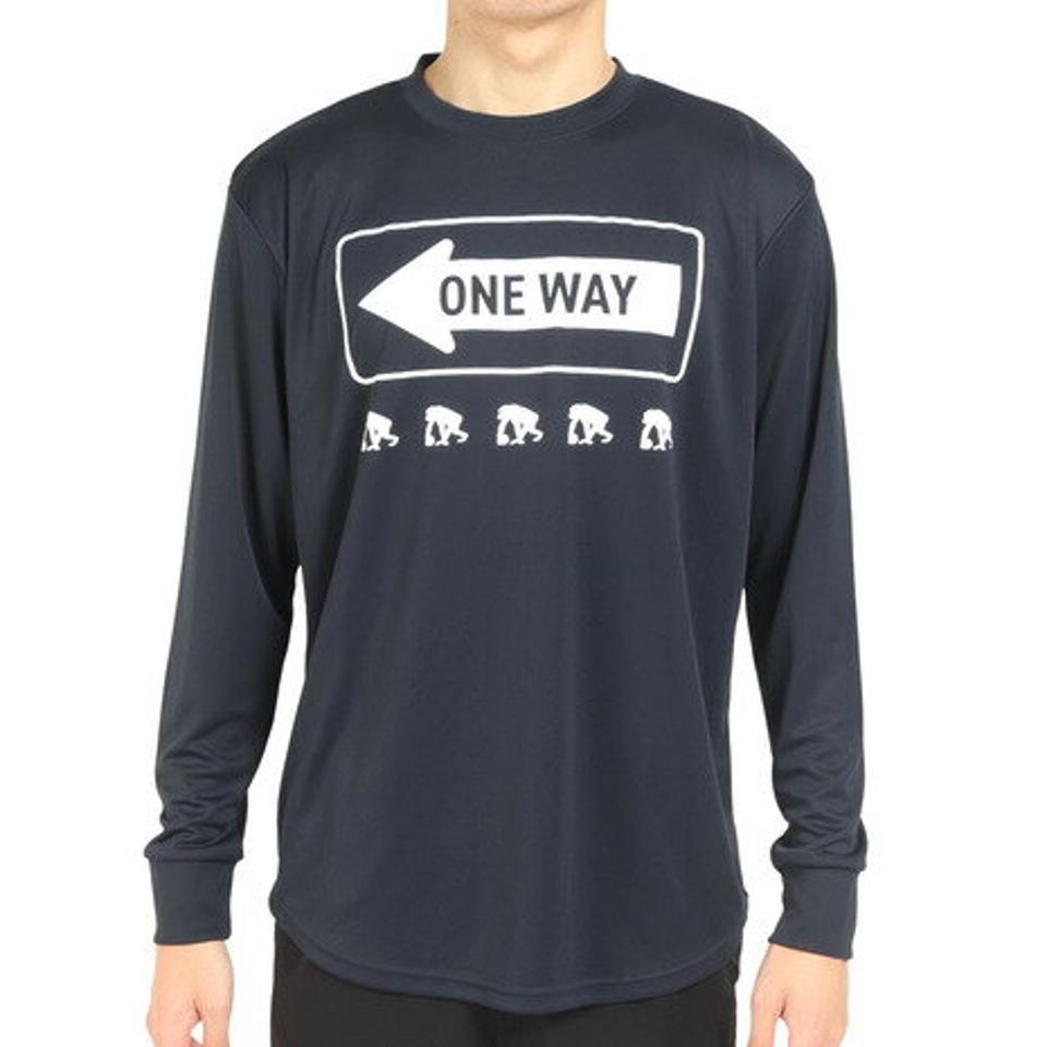 エゴザル（EGOZARU）（メンズ）バスケットボールウェア ロンT ワンウェイ ロングスリーブTシャツ EZLT-F2204