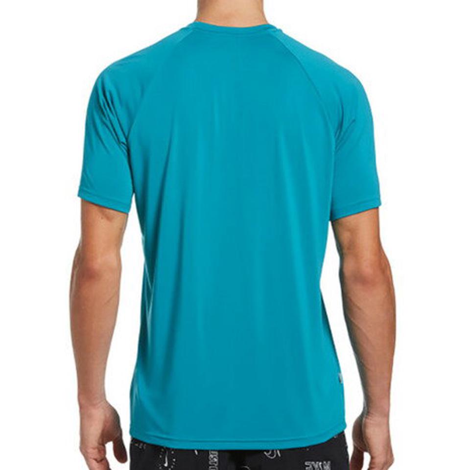 ナイキ（NIKE） NESSB652 メンズラッシュガード 半袖Tシャツ 2992019-10 ブルー系 水陸両用 UVカット 紫外線対策 （メンズ）