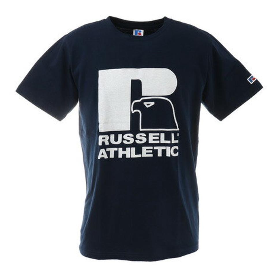 ラッセル（RUSSELL） BD Tシャツ LOGO RBM21S0015 NVY 半袖 （メンズ）