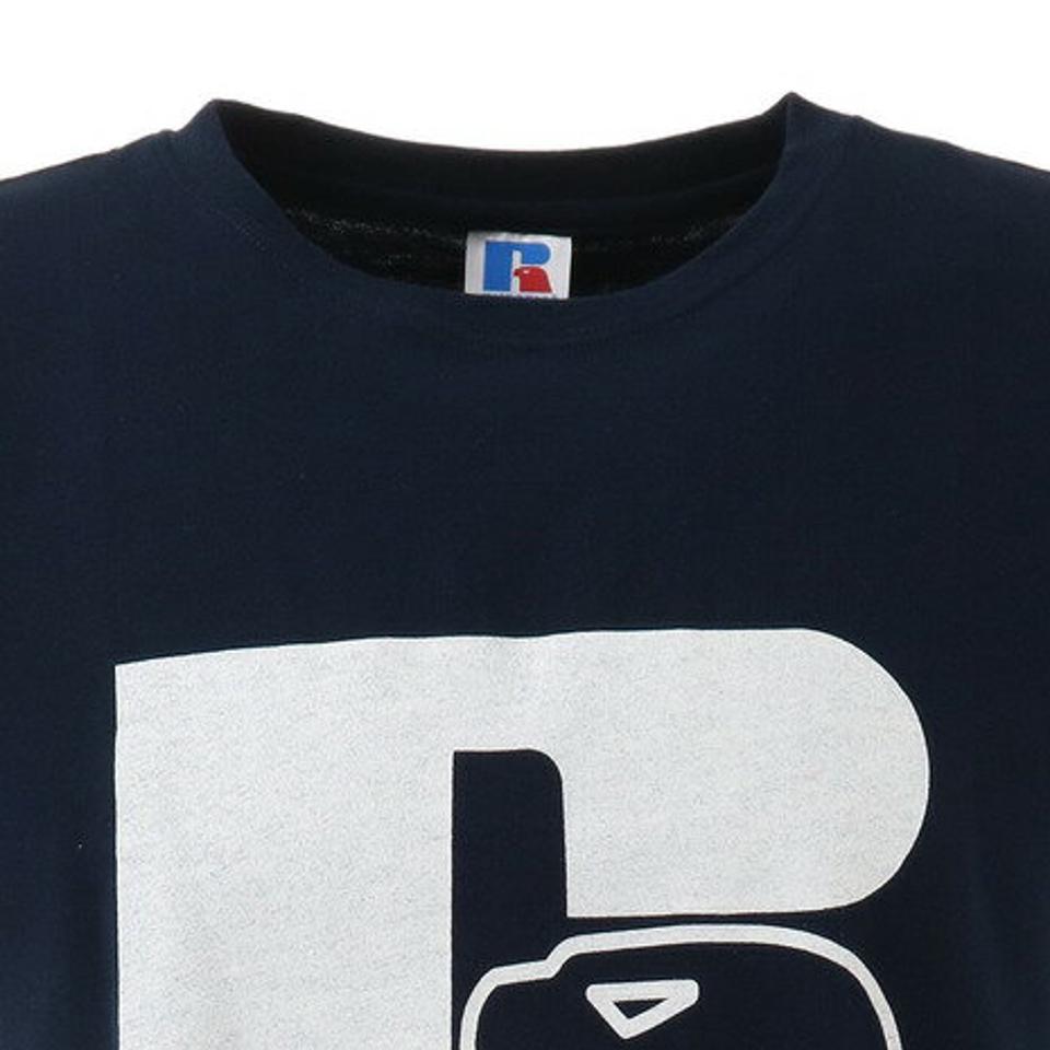 ラッセル（RUSSELL） BD Tシャツ LOGO RBM21S0015 NVY 半袖 （メンズ）