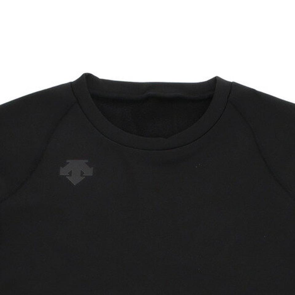デサント（DESCENTE）（キッズ）野球ユニフォーム ジュニア 丸首長袖アンダーシャツ JSTD-657 BLK