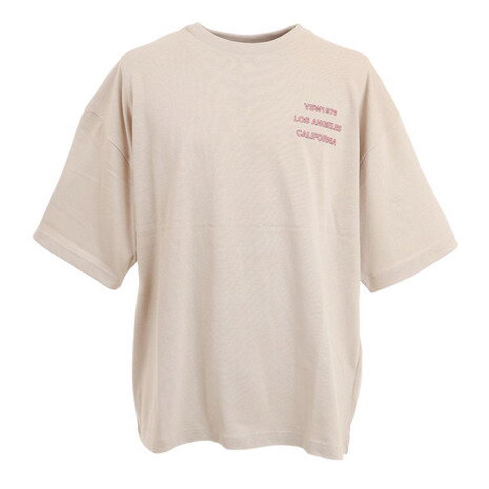 ヴィジョン（VISION） Tシャツ メンズ 半袖 3コマイラストBIG. 1505010-35 BEI カットソー （メンズ）