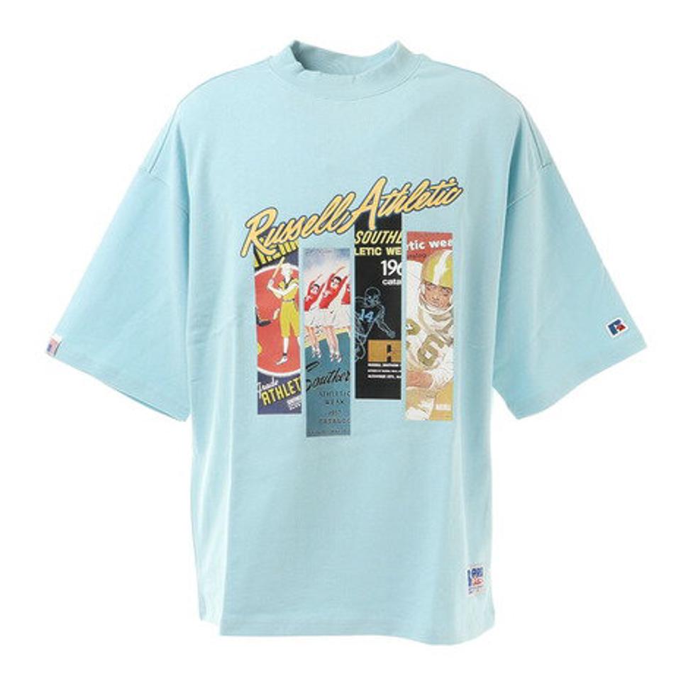 ラッセル（RUSSELL） プロコットン USA 半袖Tシャツ RBM21S0011 SAX ヘビーウェイト （メンズ）