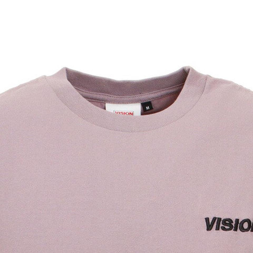 ヴィジョン（VISION） Tシャツ メンズ 半袖 バッグマグロゴ 0523114-74 PUR カットソー （メンズ、レディース）