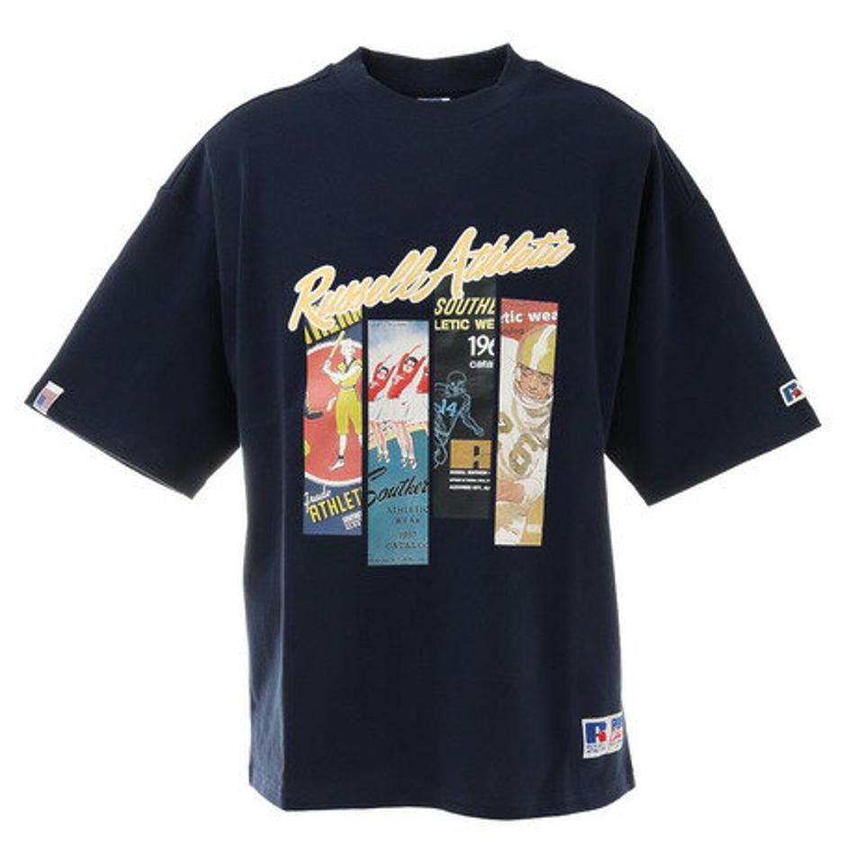 ラッセル（RUSSELL） プロコットン USA 半袖Tシャツ RBM21S0011 NVY ヘビーウェイト （メンズ）