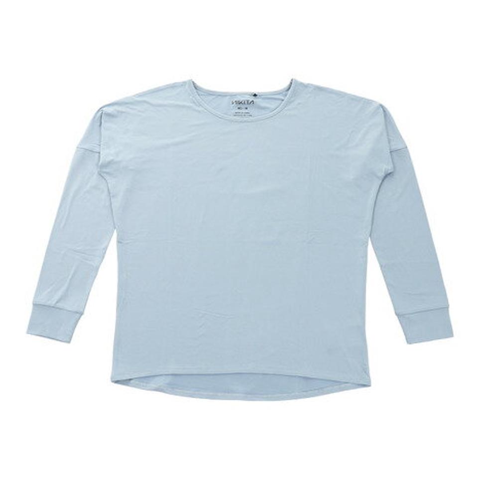 ニキータ（NIKITA）（レディース）BLOSSOM SOLID 長袖Tシャツ NSS20059 SLATE