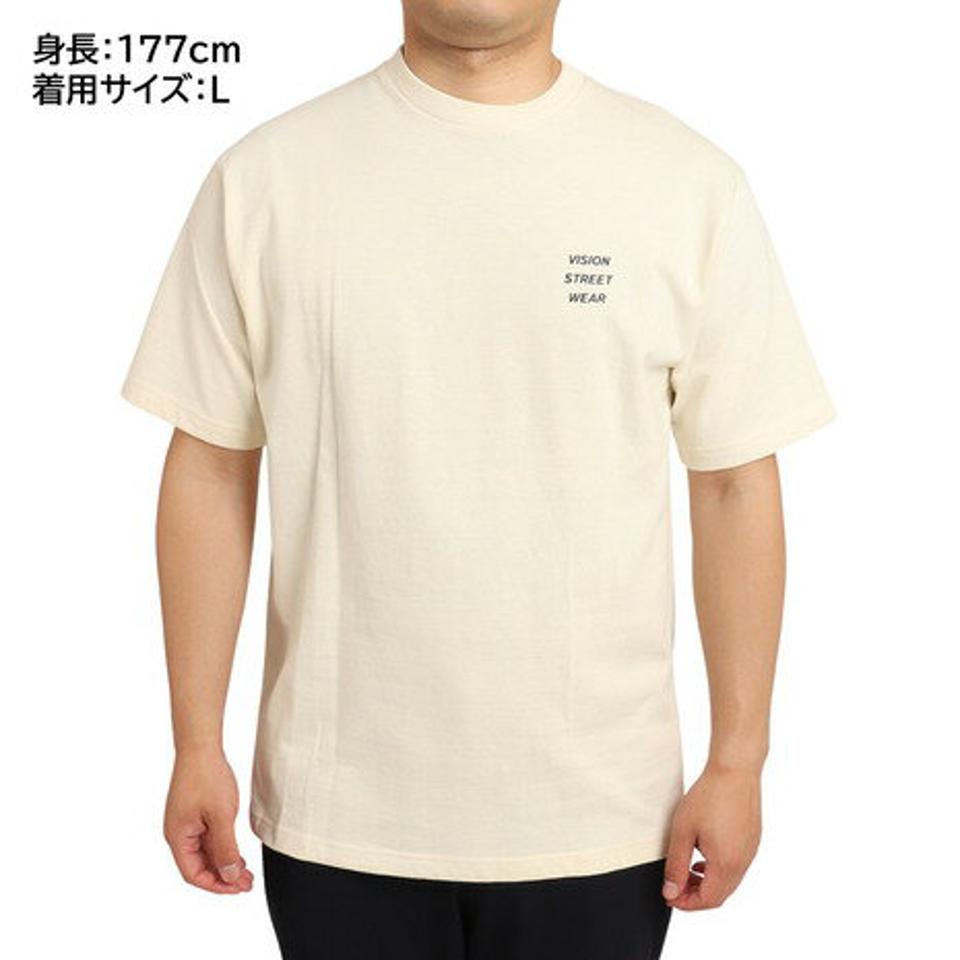 ヴィジョン（VISION） Tシャツ メンズ 半袖 レトロショップイラスト 1505007-06 OFF カットソー （メンズ）