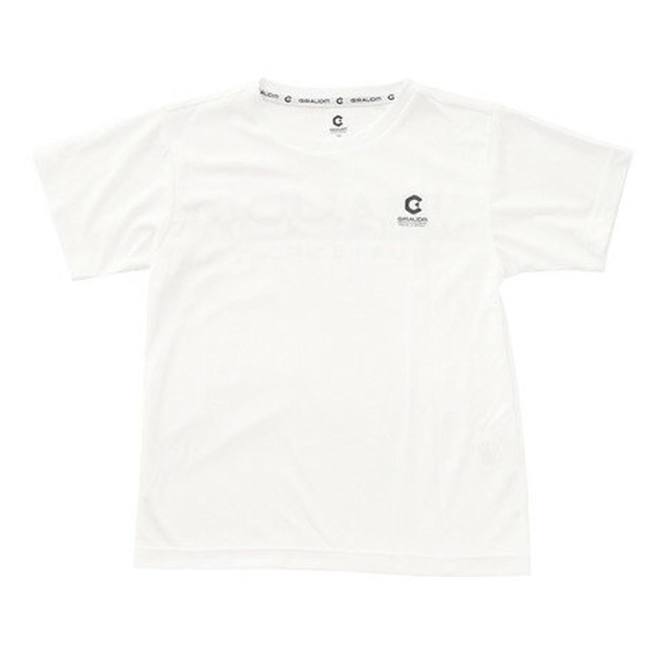 ジローム(GIRAUDM)(キッズ)ドライ 吸汗速乾 UVカット ジュニア Tスーツ 865GM1CD6724 WHT Tシャツ&ハーフパンツセット