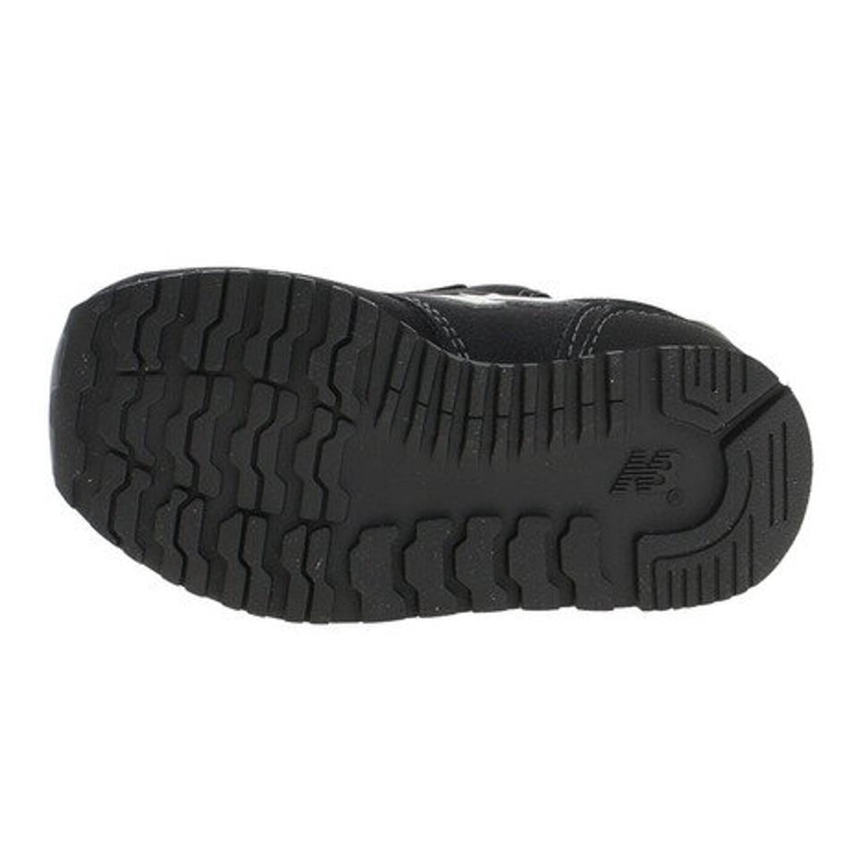 ニューバランス（new balance）（キッズ）スニーカー 373 IZ373 KB2 W ベビー 黒 12.0 12.5 13.0 ブラック ベルト付き マジックテープ ファーストシューズ 通園