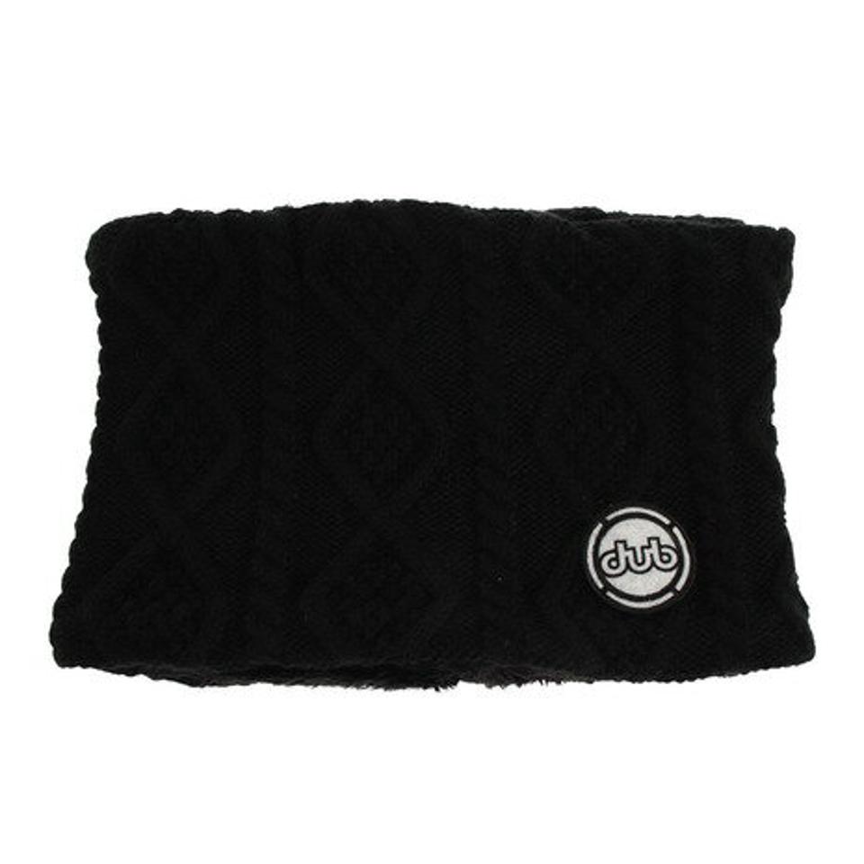 ダブ（dub）（メンズ）ネックウォーマー スノーボード スキー メンズ CABLE 9981 BLK