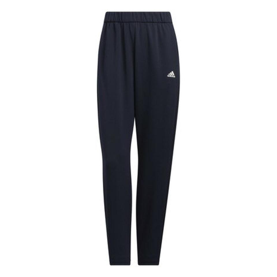 アディダス(adidas)(レディース)チーム ルーズフィット ダブルニット オープンヘム トラックパンツ DVW39-HM2747