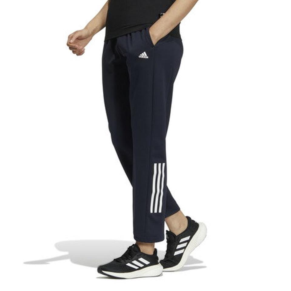 アディダス(adidas)(レディース)チーム ルーズフィット ダブルニット オープンヘム トラックパンツ DVW39-HM2747