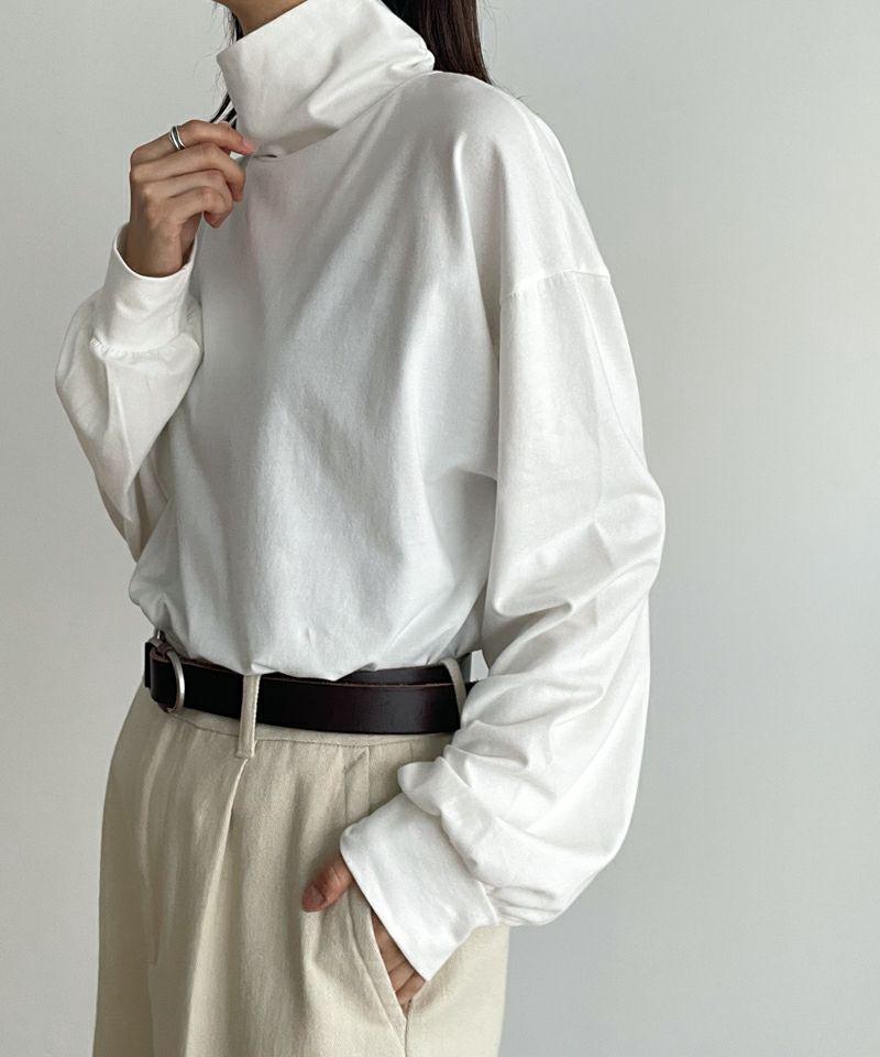 SOMMER(ソマー)スタンドネックオーバーロングTシャツ