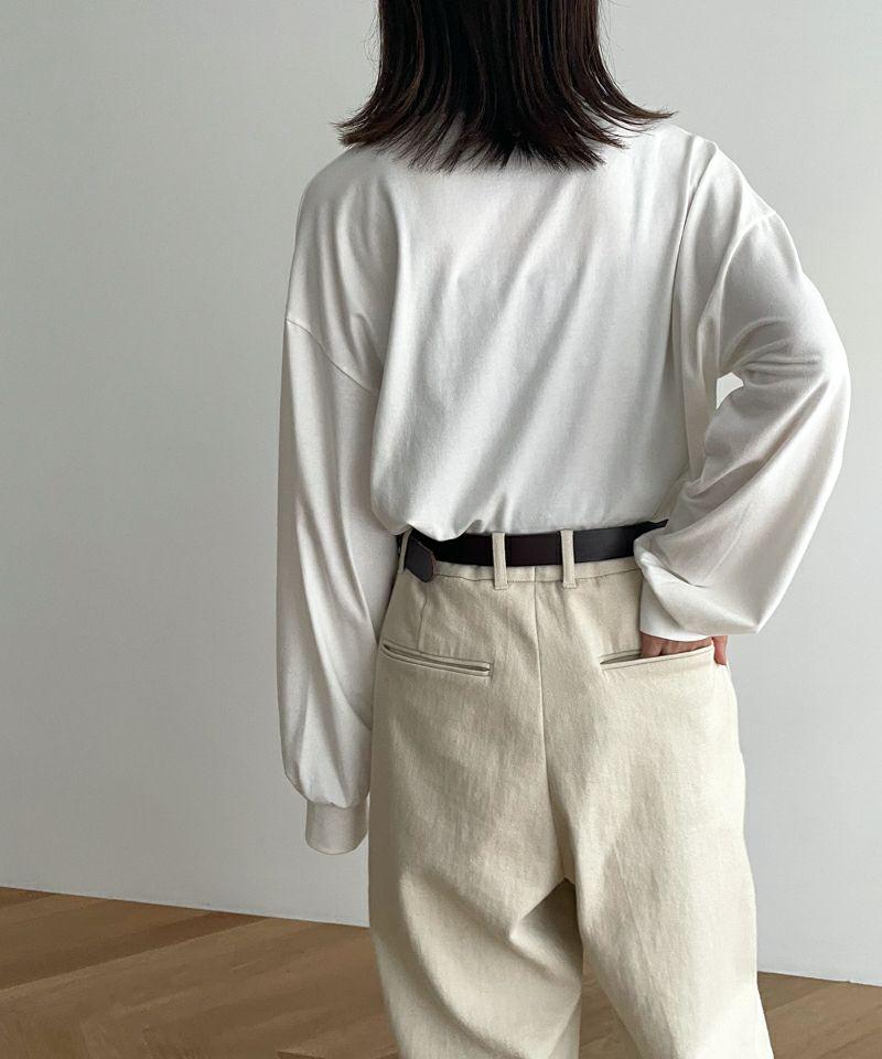 SOMMER(ソマー)スタンドネックオーバーロングTシャツ