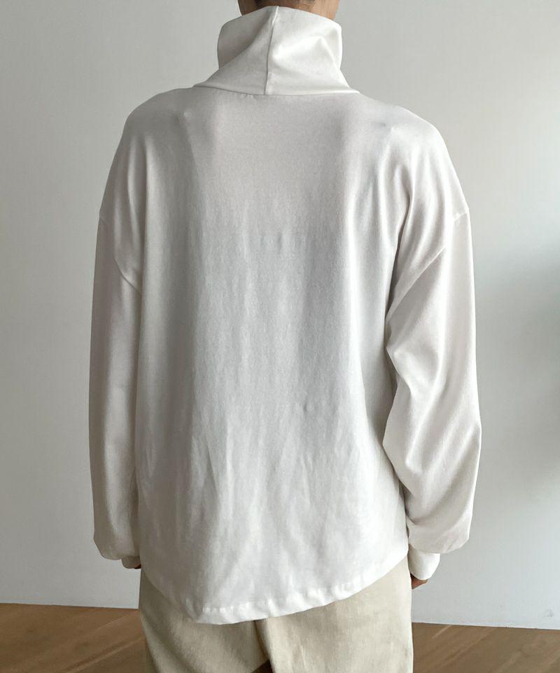SOMMER(ソマー)スタンドネックオーバーロングTシャツ
