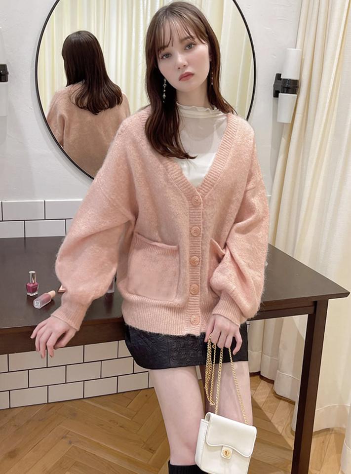 キルティング台形ミニスカート