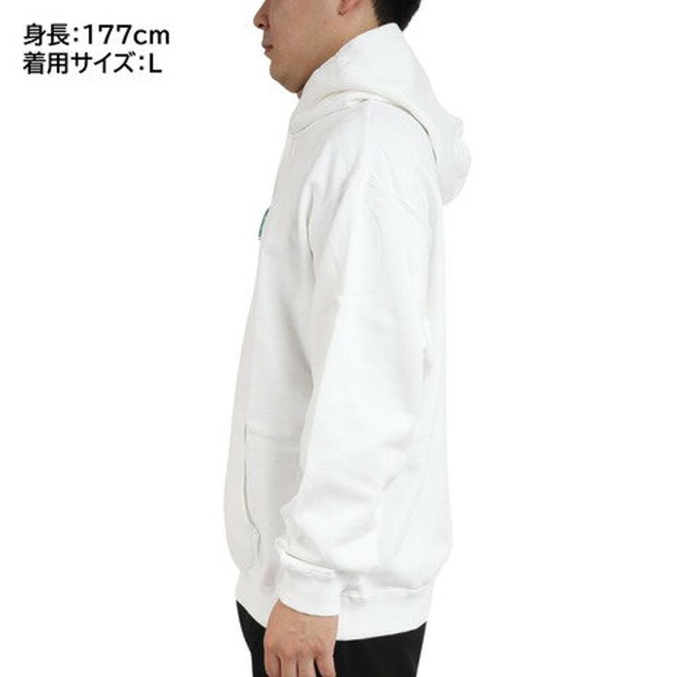 【10/26 10:00〜10/28 23:59迄 エントリー＆対象3店舗買い回りで最大P10倍！】エクストララージ（XLARGE） TWO TONE STANDARD ロゴ プルオーバーフードスウェット 101223012008-WHITE （メンズ）