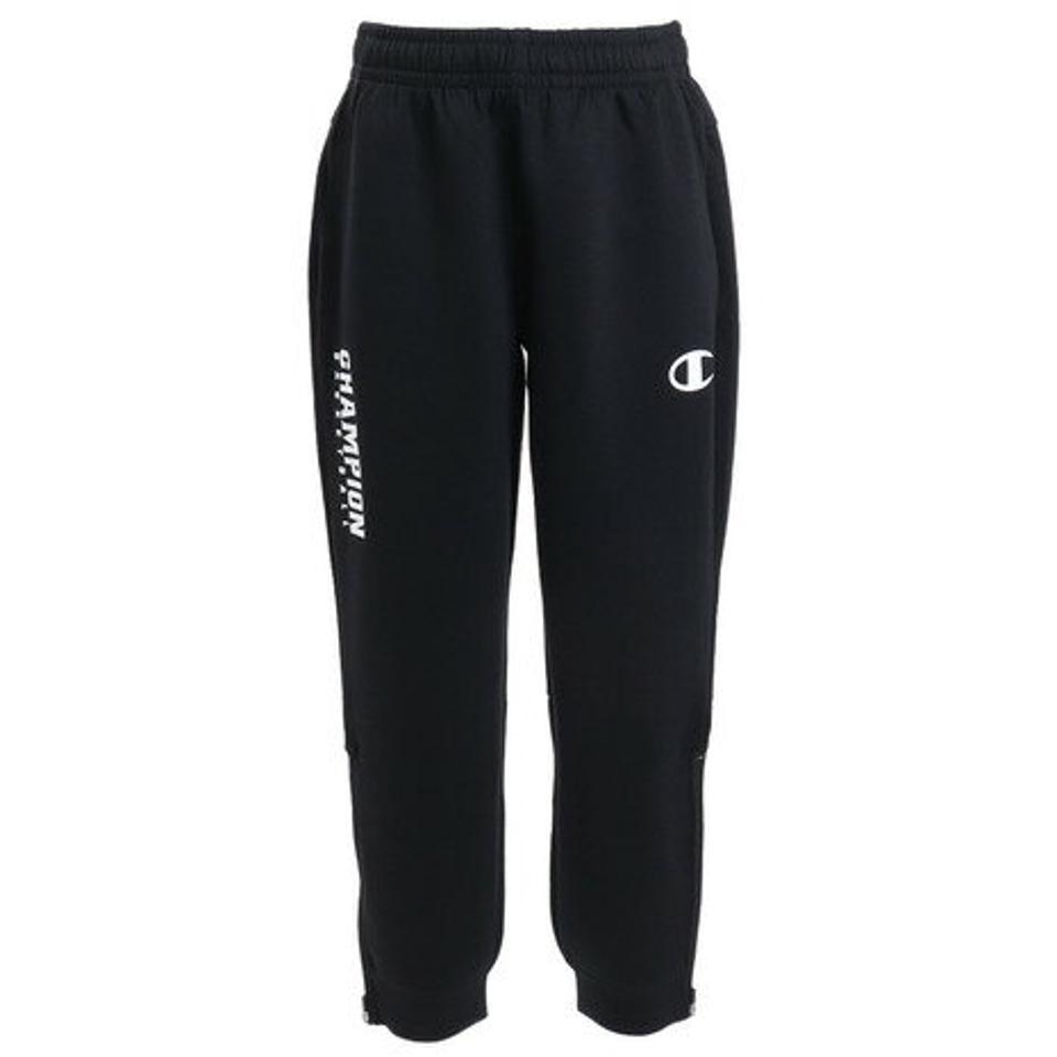 チャンピオン(CHAMPION) バスケットボールウェア ジュニア テックウィーブ 3LS ミニ ハーフジップスウェットパンツ CK-WB222 090 (キッズ)