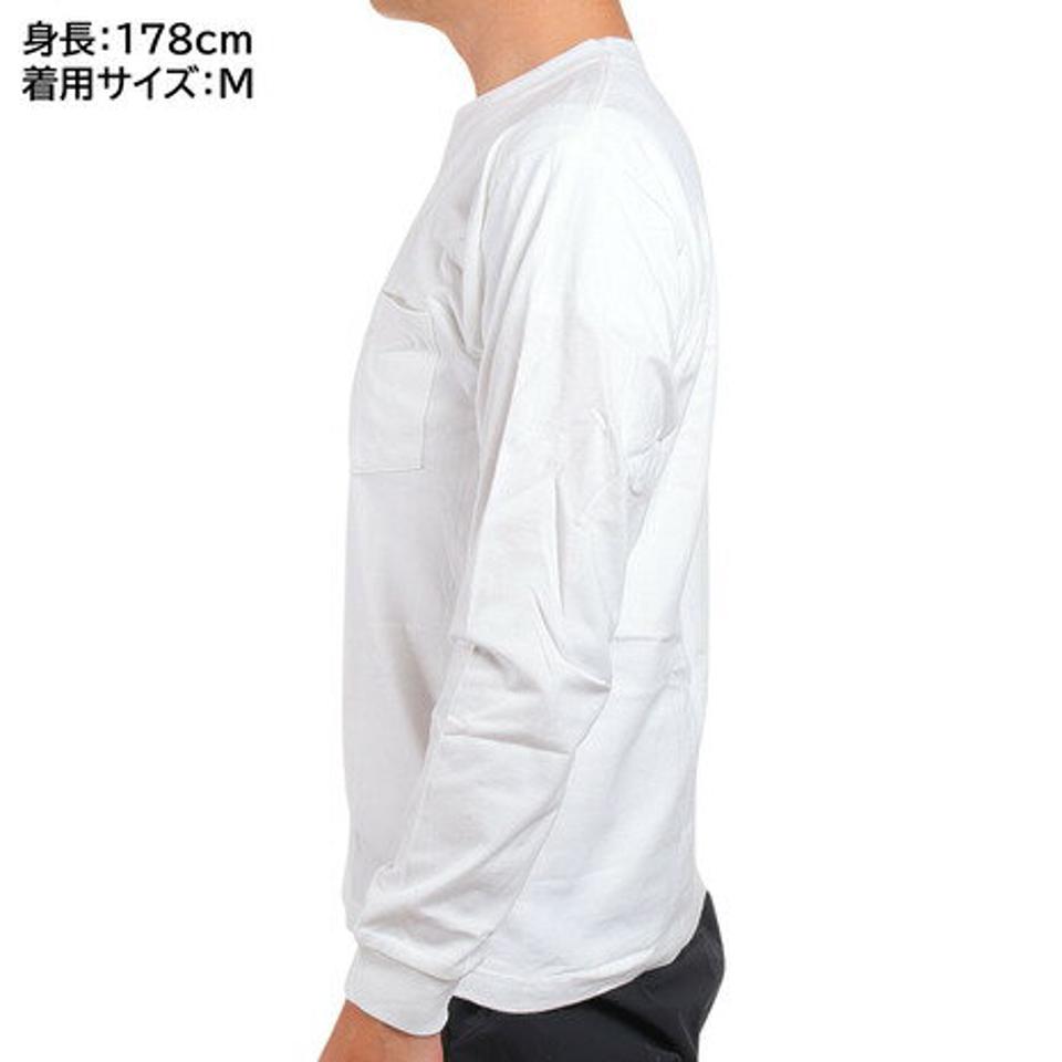 ヘインズ（Hanes）（メンズ）メンズ BEEFY-T ポケット長袖Tシャツ H5196 010X オンライン価格