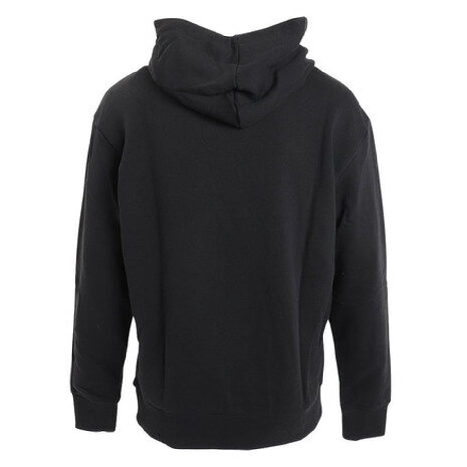 ニューバランス（new balance）（メンズ）キルティング フリース プルオーバーフーディ MT23505BK