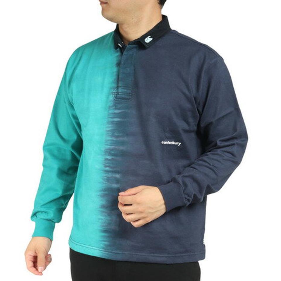 【10/26 10:00〜10/28 23:59迄 エントリー&対象3店舗買い回りで最大P10倍!】カンタベリー(canterbury) ロングスリーブラガーシャツ RA42524 43 (メンズ)