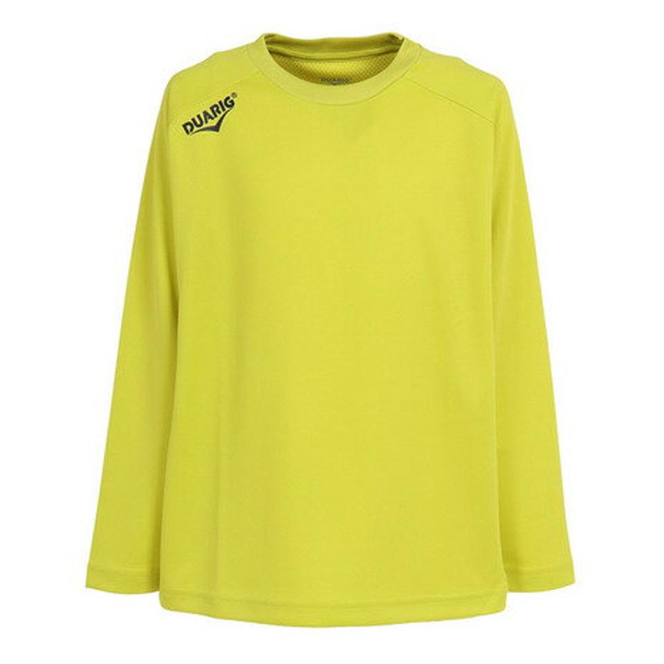 デュアリグ（DUARIG） サッカーウェア ジュニア ドライプラス 長袖プラクティスシャツ 742D1UK7686 YEL （キッズ）