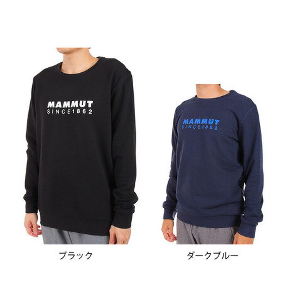 マムート（MAMMUT）（メンズ）トレーナー スウェット Core ML クルーネック長袖Tシャツ 1014-04040-0001
