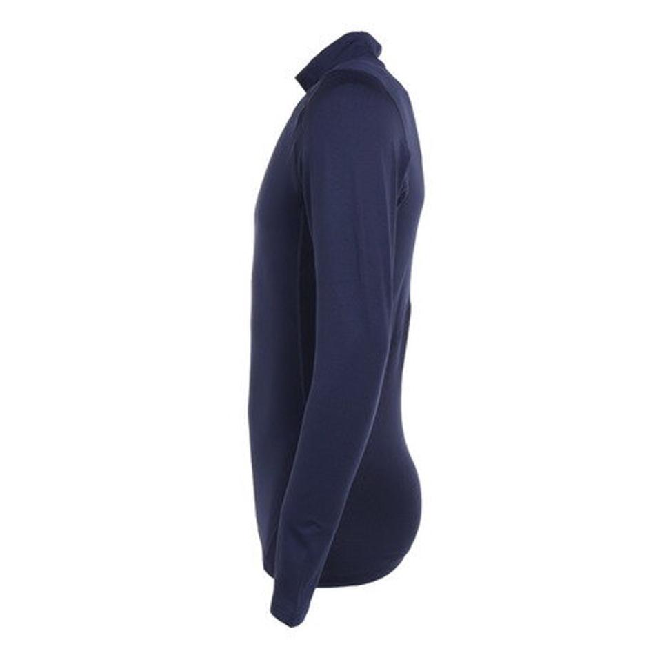 【2/25 24h限定 エントリー&対象4店舗買い回りで最大P10倍!】アンダーアーマー(UNDER ARMOUR)(メンズ)着圧 長袖 コンプレッション 冬用 コールドギアアーマー モックシャツ 1366072 410 速乾