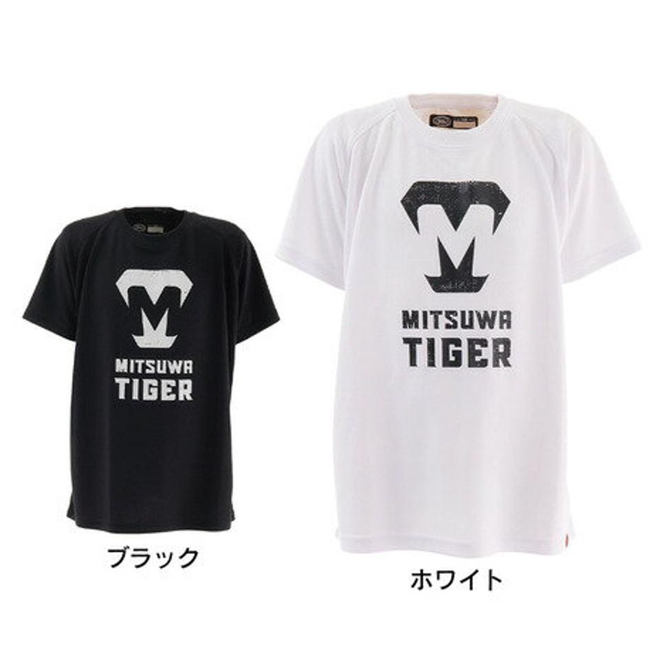 【10%OFFクーポン対象！12/21まで】美津和タイガー（mitsuwa-tiger）（キッズ） ジュニア ベーシック ロゴ 半袖Tシャツ MT7KSJ47
