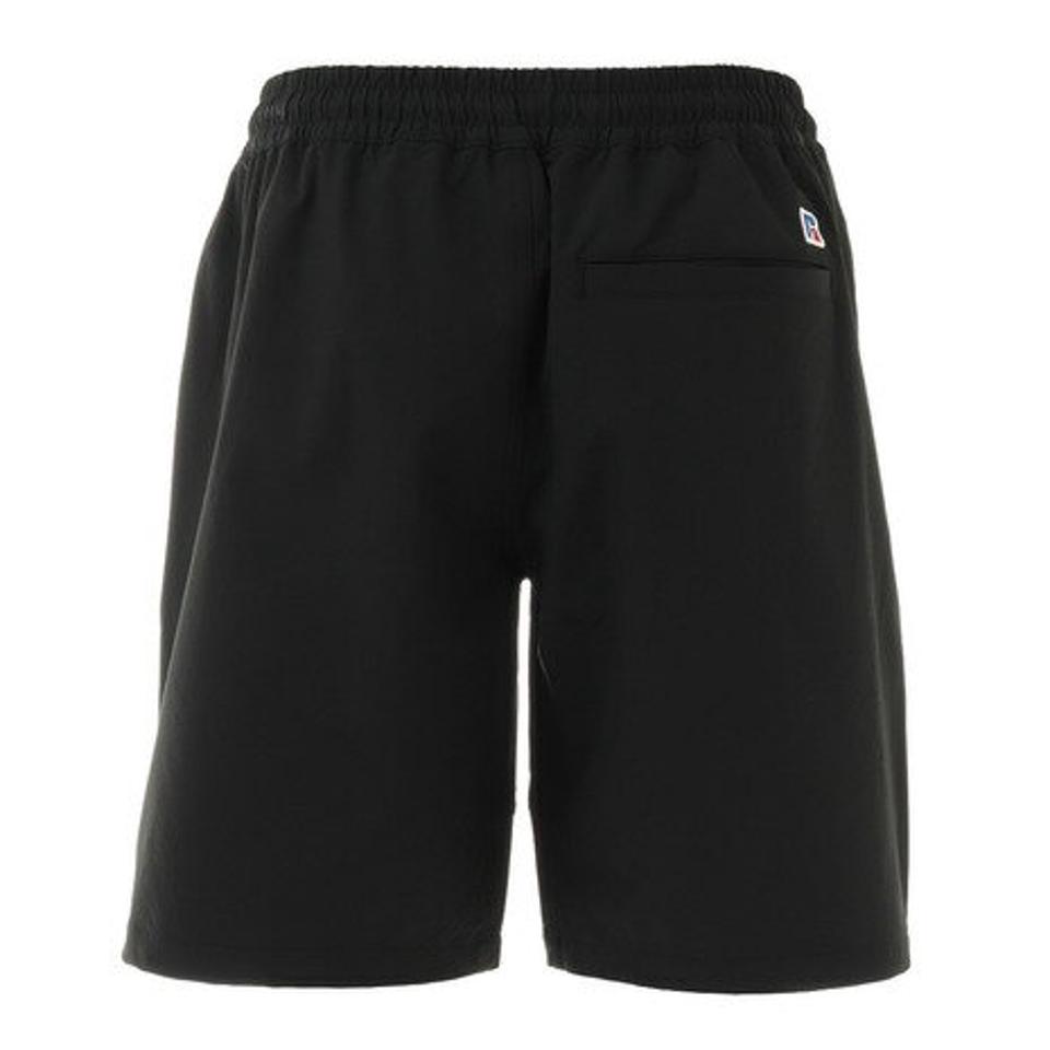 【10/26 10:00〜10/28 23:59迄 エントリー&対象3店舗買い回りで最大P10倍!】ラッセル(RUSSELL) ストレッチナイロンショートパンツ RBM21S0005 BLK (メンズ)
