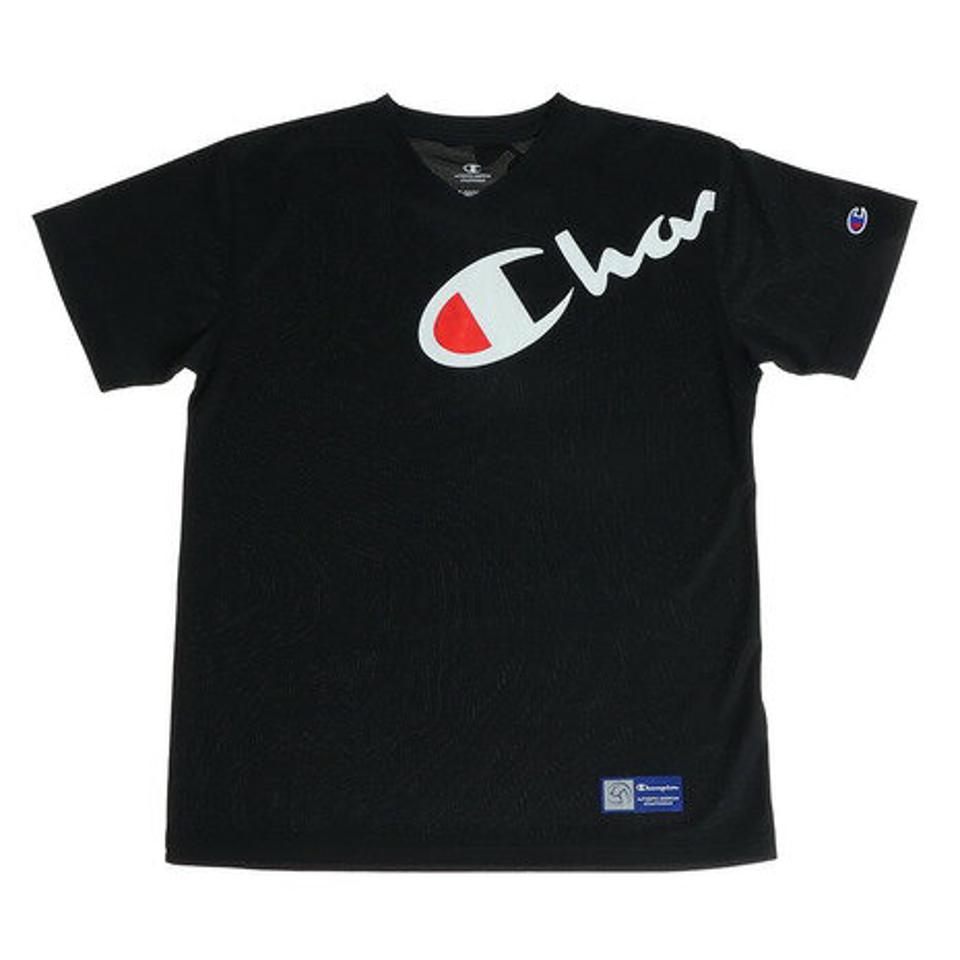 【10/26 10:00〜10/28 23:59迄 エントリー＆対象3店舗買い回りで最大P10倍！】チャンピオン（CHAMPION） プラクティスTシャツ C3-RV301 090 【バレーボールウェア スポーツウェア】 （メンズ）