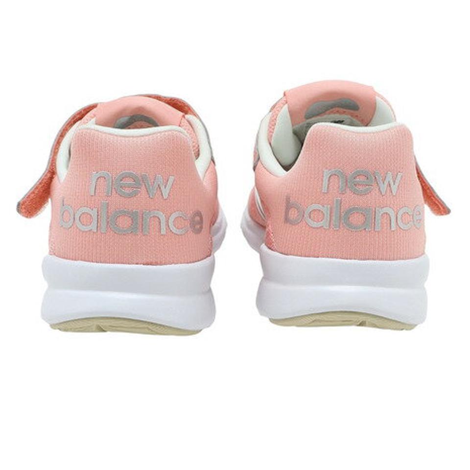 ニューバランス（new balance）（キッズ）ジュニア ランニングシューズ ピンク PREMUS YOPREM PNW ベルクロ ベルト付き スニーカー