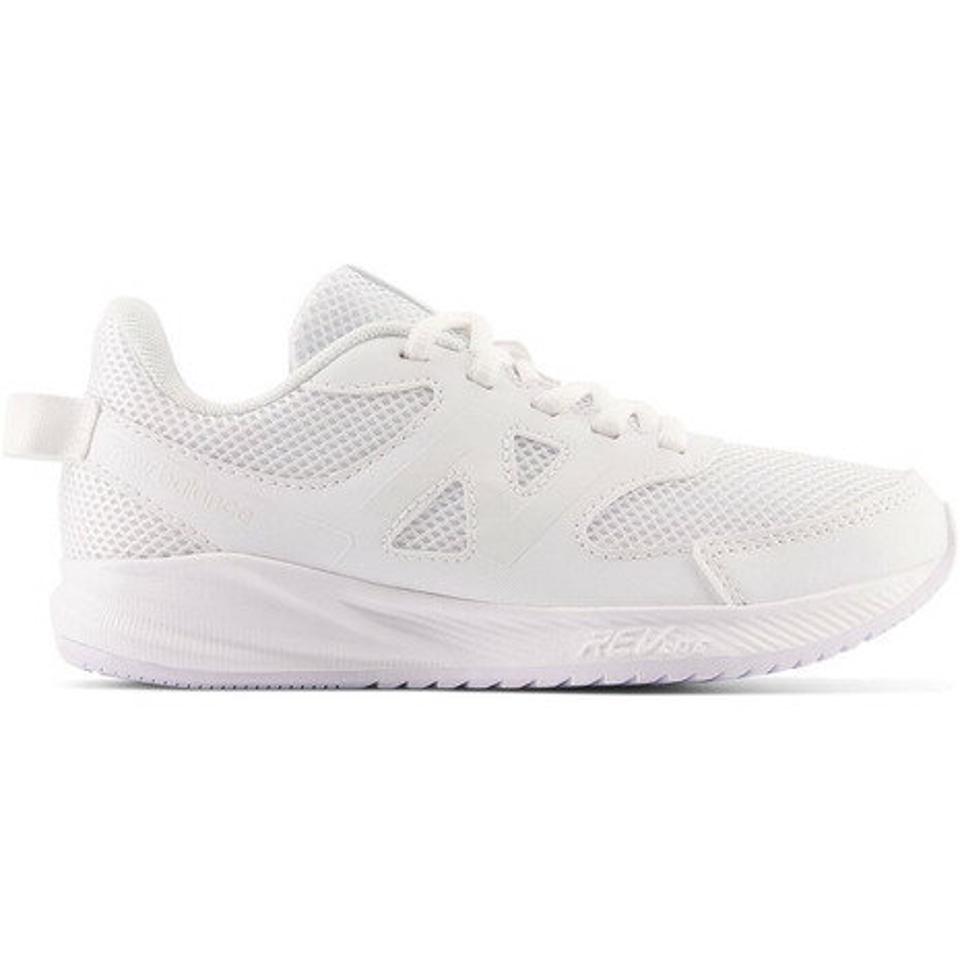 ニューバランス（new balance）（キッズ）ジュニア スニーカー 白 YK570LW3W 570 v3 レース 570 v3 Lace ホワイトランニングシューズ