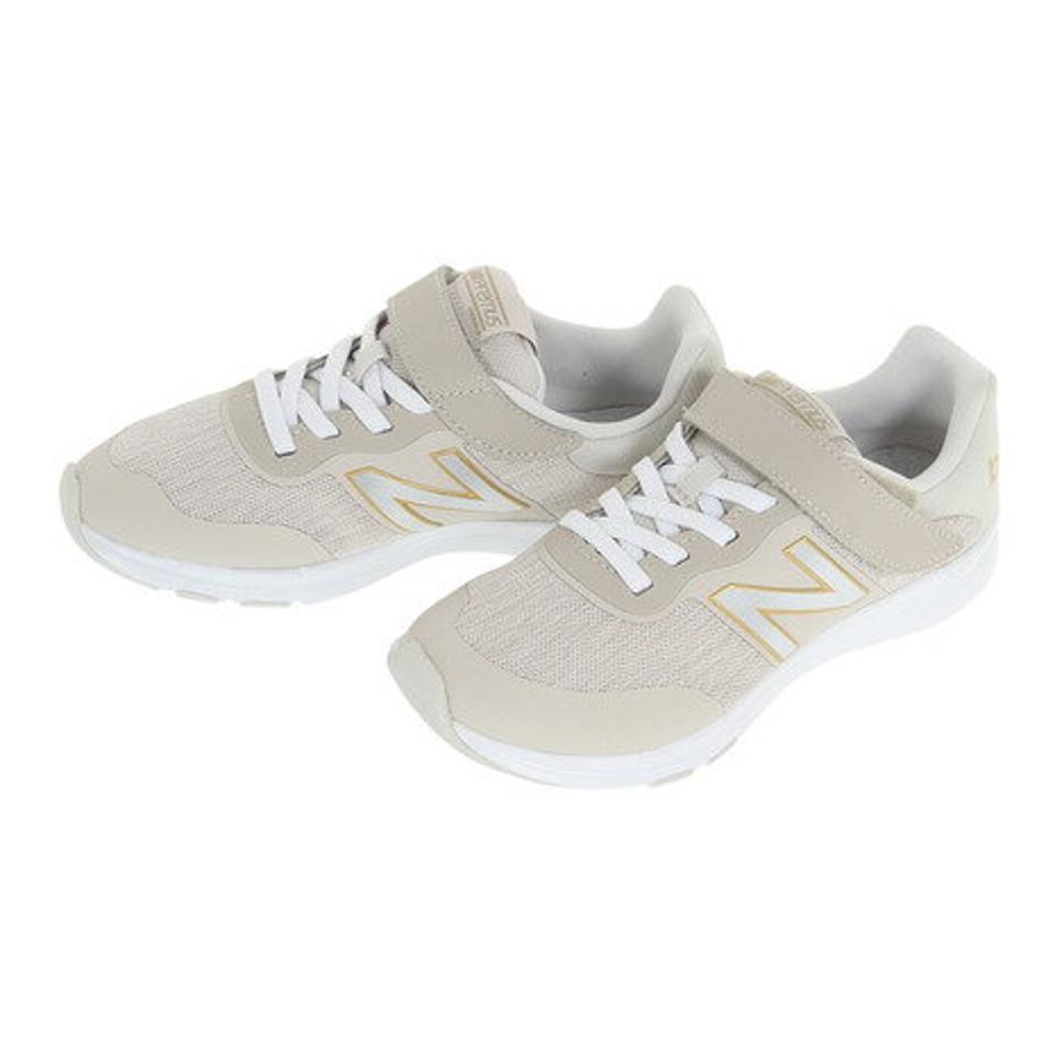 ニューバランス（new balance）（キッズ）プレマス PREMUS Y サンドベージュ YOPREMGGW ジュニアスポーツシューズ ベルクロ ベルト付き スニーカー シューズ