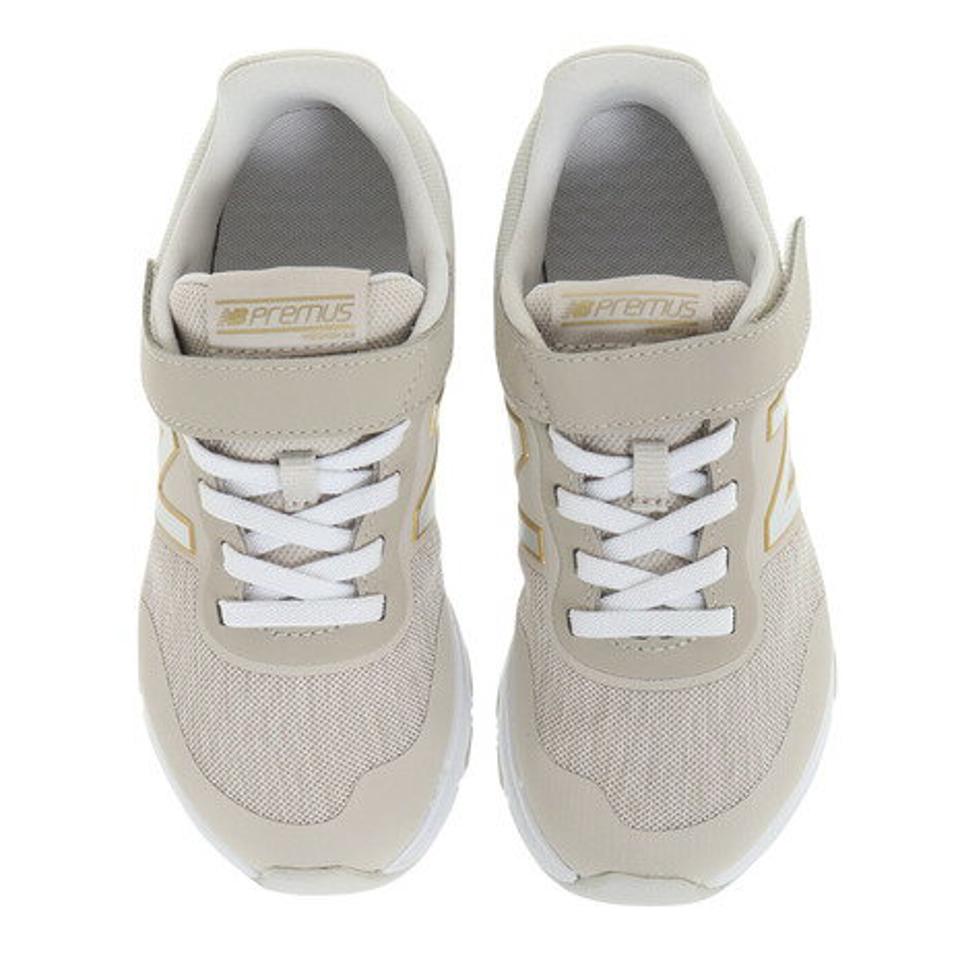 ニューバランス（new balance）（キッズ）プレマス PREMUS Y サンドベージュ YOPREMGGW ジュニアスポーツシューズ ベルクロ ベルト付き スニーカー シューズ