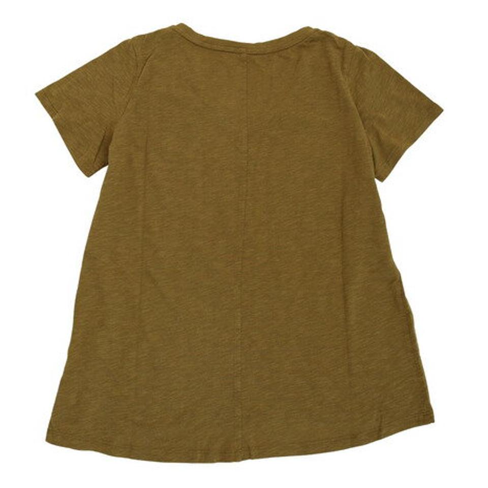 【10/26 10:00〜10/28 23:59迄 エントリー＆対象3店舗買い回りで最大P10倍！】エルケクス（ELKEX） Tシャツ レディース 半袖 SLUB Vネック 882EK1UK6212 BRN （レディース）