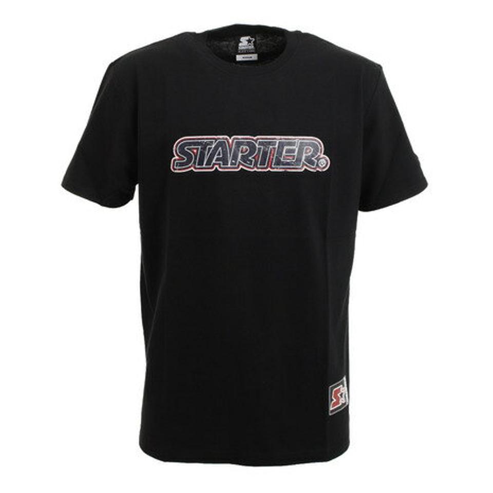 スターターブラックレーベル（STARTERBLACKLABEL）（メンズ）CLACK ロゴTシャツ ST-2001-020 BLK