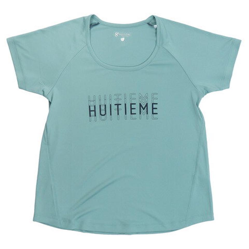 ウィッテム（HUITIEME） Tシャツ レディース 半袖 フィットネス ラグラン HU20SDSK821002GRN （レディース）