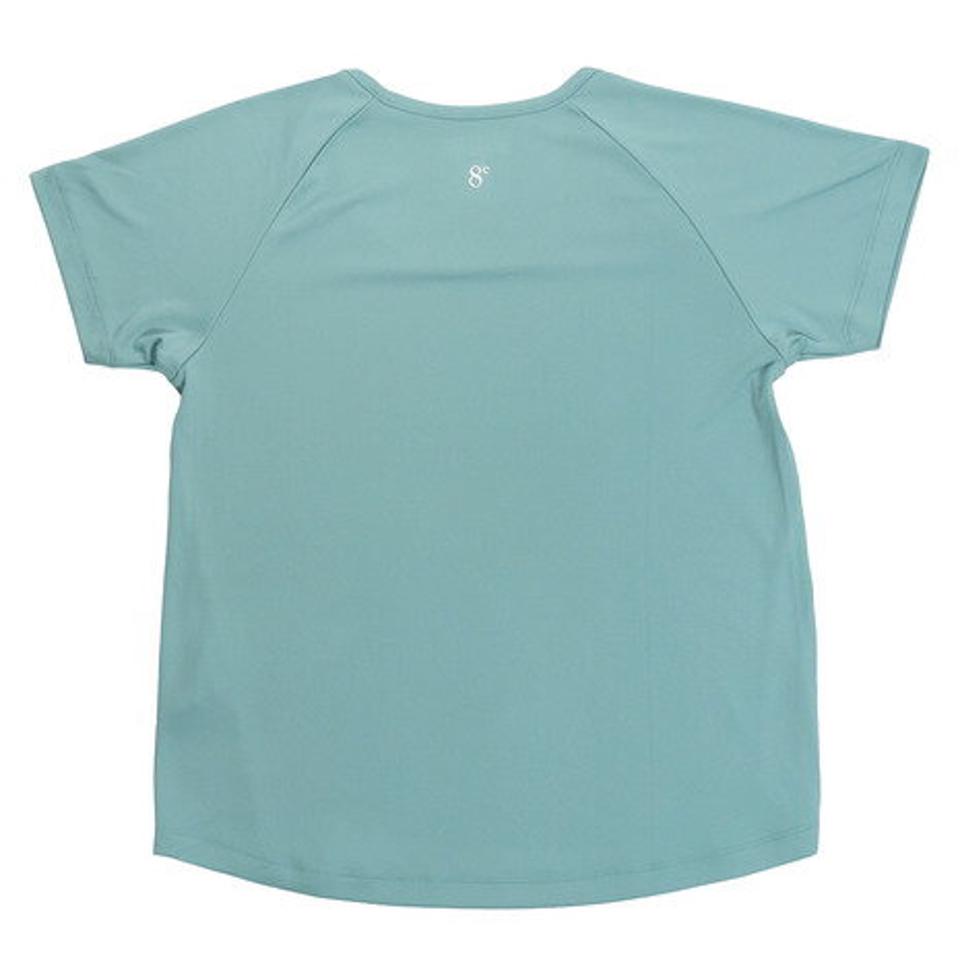 ウィッテム（HUITIEME） Tシャツ レディース 半袖 フィットネス ラグラン HU20SDSK821002GRN （レディース）