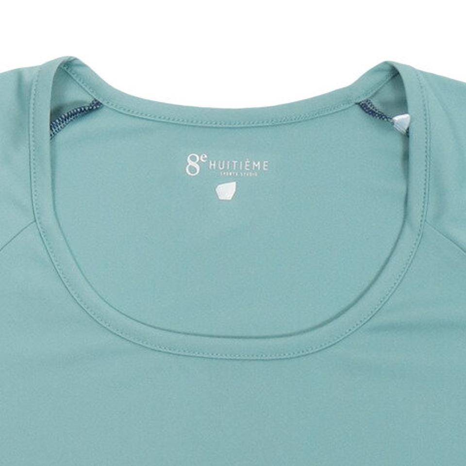 ウィッテム（HUITIEME） Tシャツ レディース 半袖 フィットネス ラグラン HU20SDSK821002GRN （レディース）