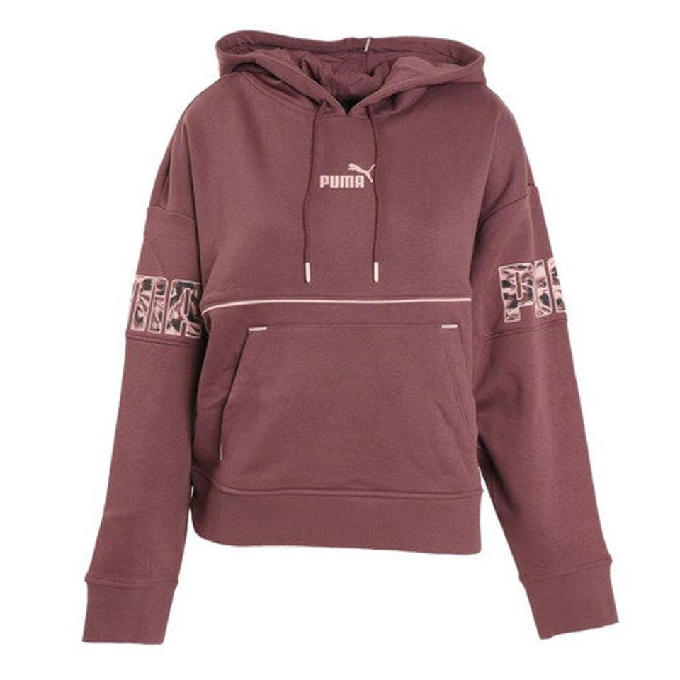 プーマ（PUMA） POWER　サファリフーディ 672355 75 BRW （レディース）