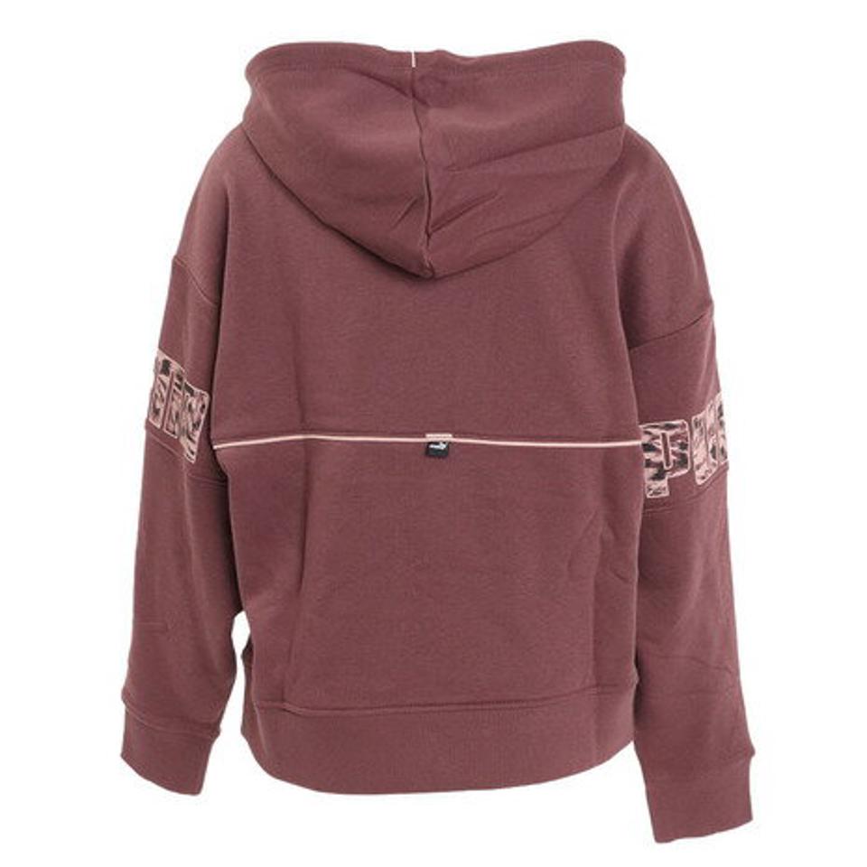 プーマ（PUMA） POWER　サファリフーディ 672355 75 BRW （レディース）