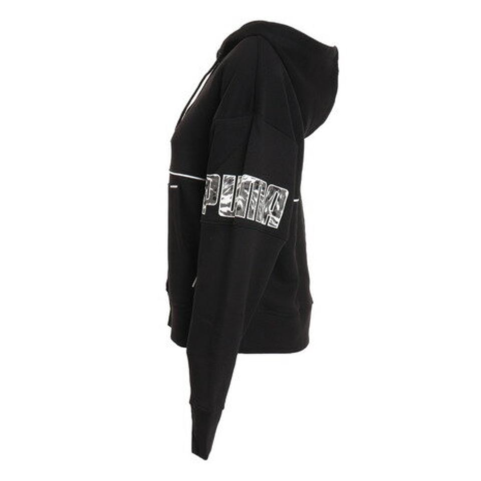 プーマ（PUMA）（レディース）スウェット プルオーバー パーカー POWER　サファリフーディ 672355