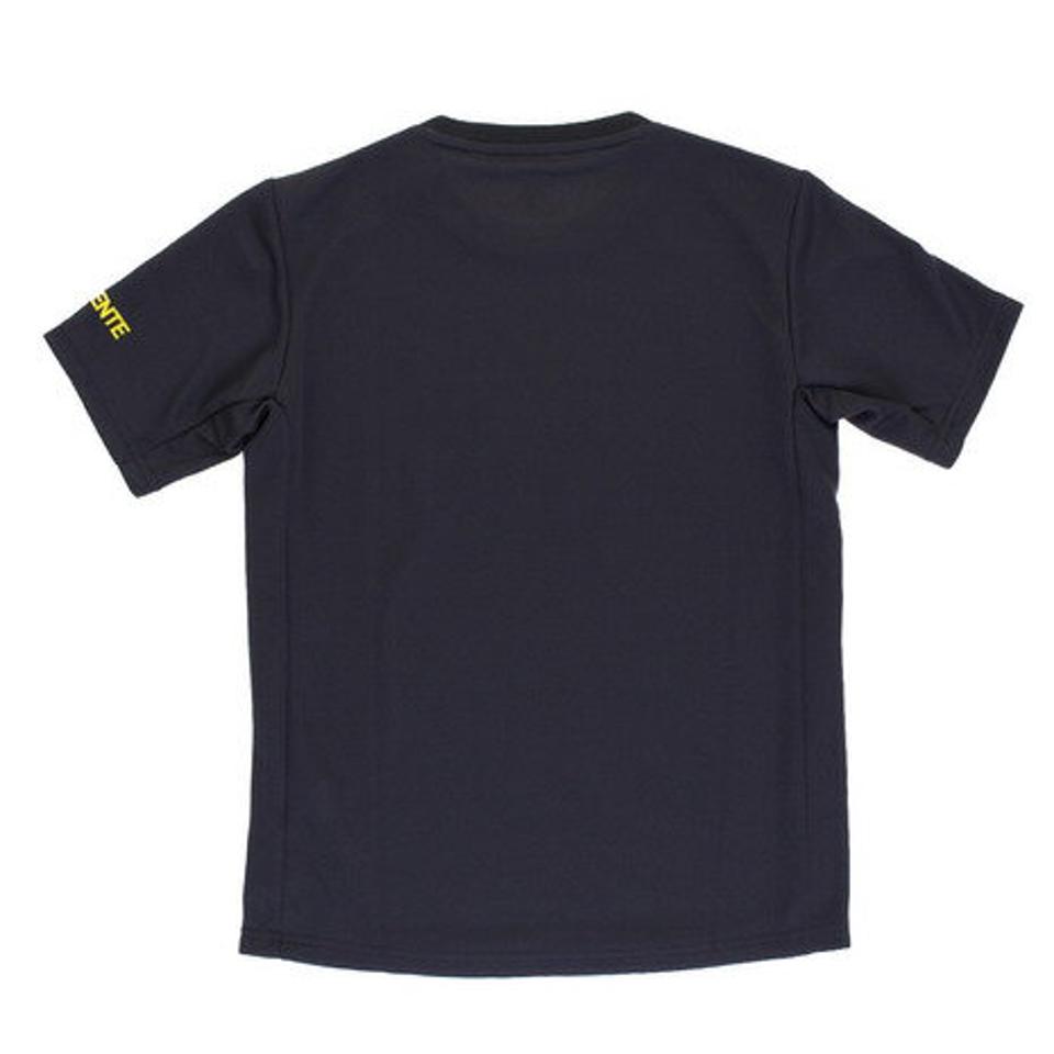 デサント（DESCENTE）（キッズ）ジュニア バレーボールウェア Tシャツ 半袖 プラクティスシャツ DVJNJA50 NV 練習着