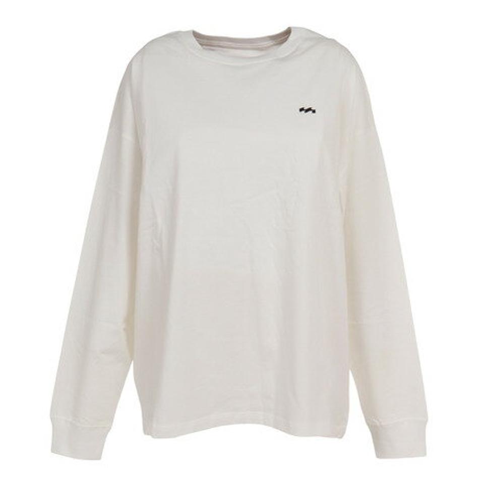 【10/26 10:00〜10/28 23:59迄 エントリー＆対象3店舗買い回りで最大P10倍！】ビラボン（BILLABONG） SQUARE BACK LOGO 長袖Tシャツ BC014051 OFW （レディース）