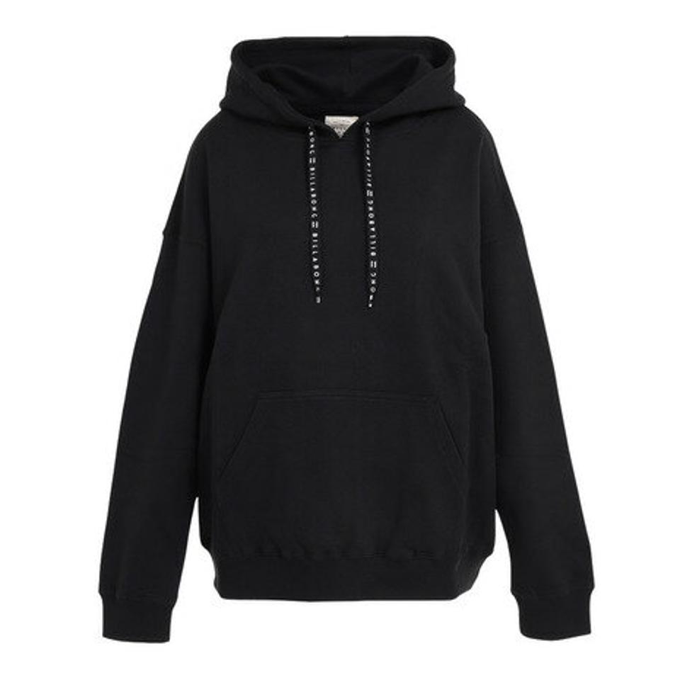 ビラボン（BILLABONG）（レディース）SURF CAPSULE ロゴ スウェット プルオーバーパーカ BC014011 BLK