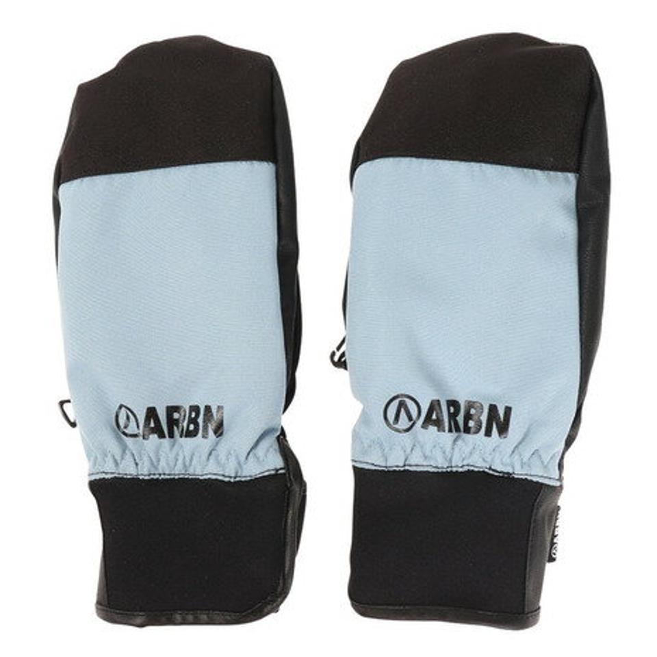 エーアールビーエヌ（ARBN）（メンズ）グローブ スノーボード スノボ スキー メンズ ウィンターグローブ 五本指 ブラック ブルー ABG12127 BLK