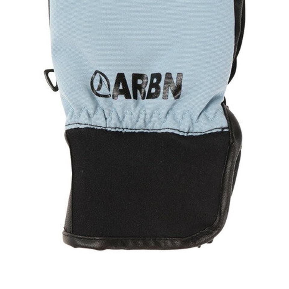 エーアールビーエヌ（ARBN）（メンズ）グローブ スノーボード スノボ スキー メンズ ウィンターグローブ 五本指 ブラック ブルー ABG12127 BLK
