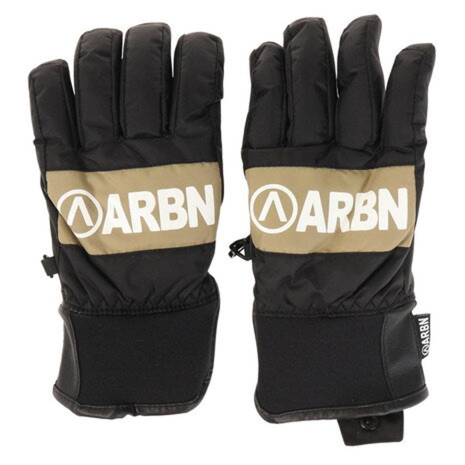 エーアールビーエヌ（ARBN）（メンズ）グローブ スノーボード スノボ スキー メンズ ウィンターグローブ 五本指 ブラック ABG12126 BLK 保温