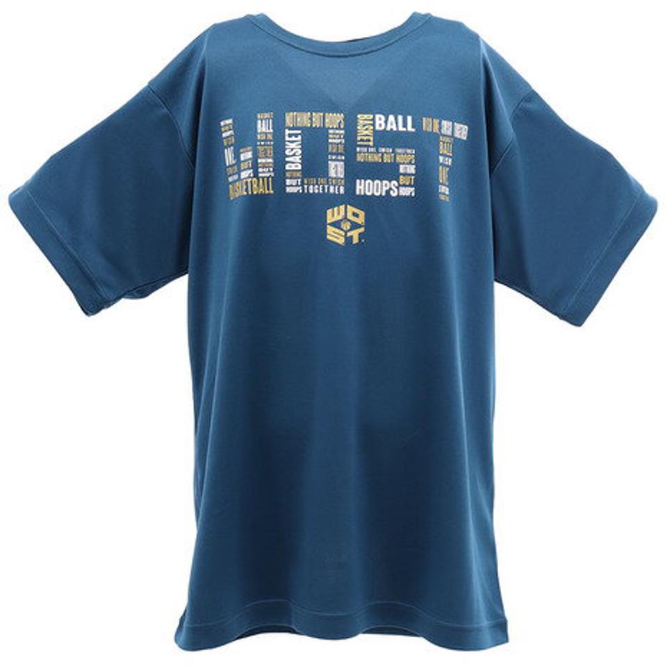 エックスティーエス（XTS） Tシャツ ジュニア 半袖 DEO PARTS Nothing but beieve 751G0ES8219 BLU バスケットボール ウェア ドライ （キッズ）